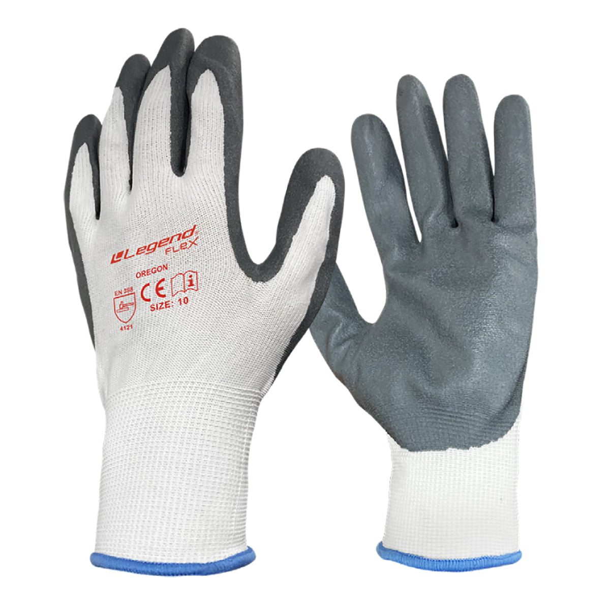 Guante Nylon Nitrilo Oregon Flex By Legend