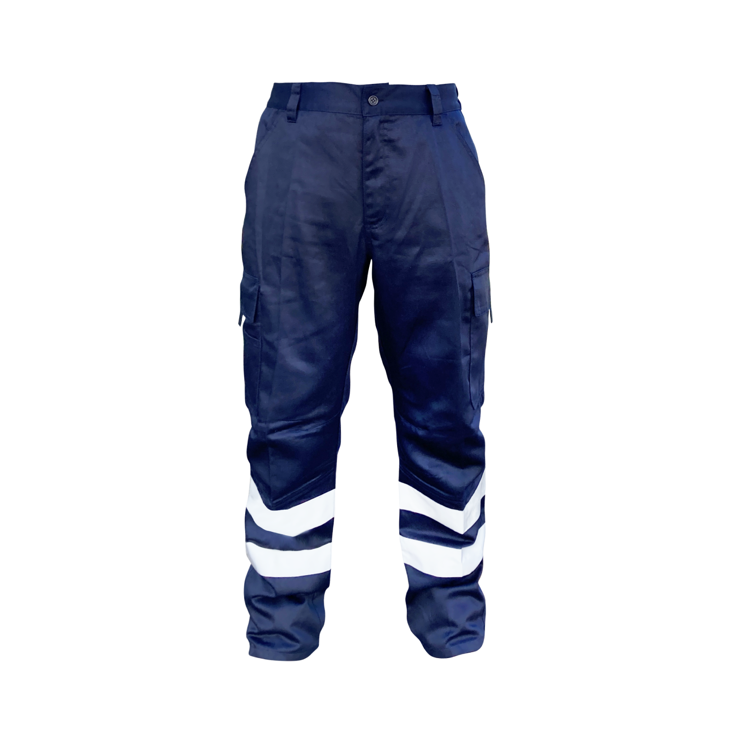 Pantalon Cargo Gabardina C/reflectante Black Bull
