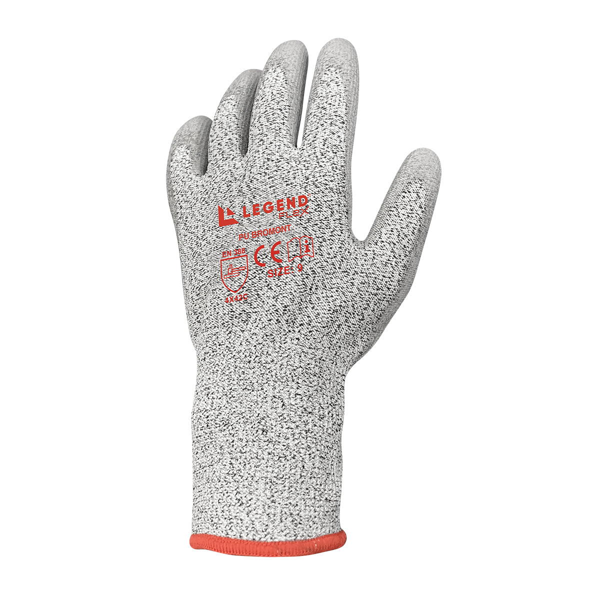 Guante Anticorte Pu Legend Bromont Cut-5